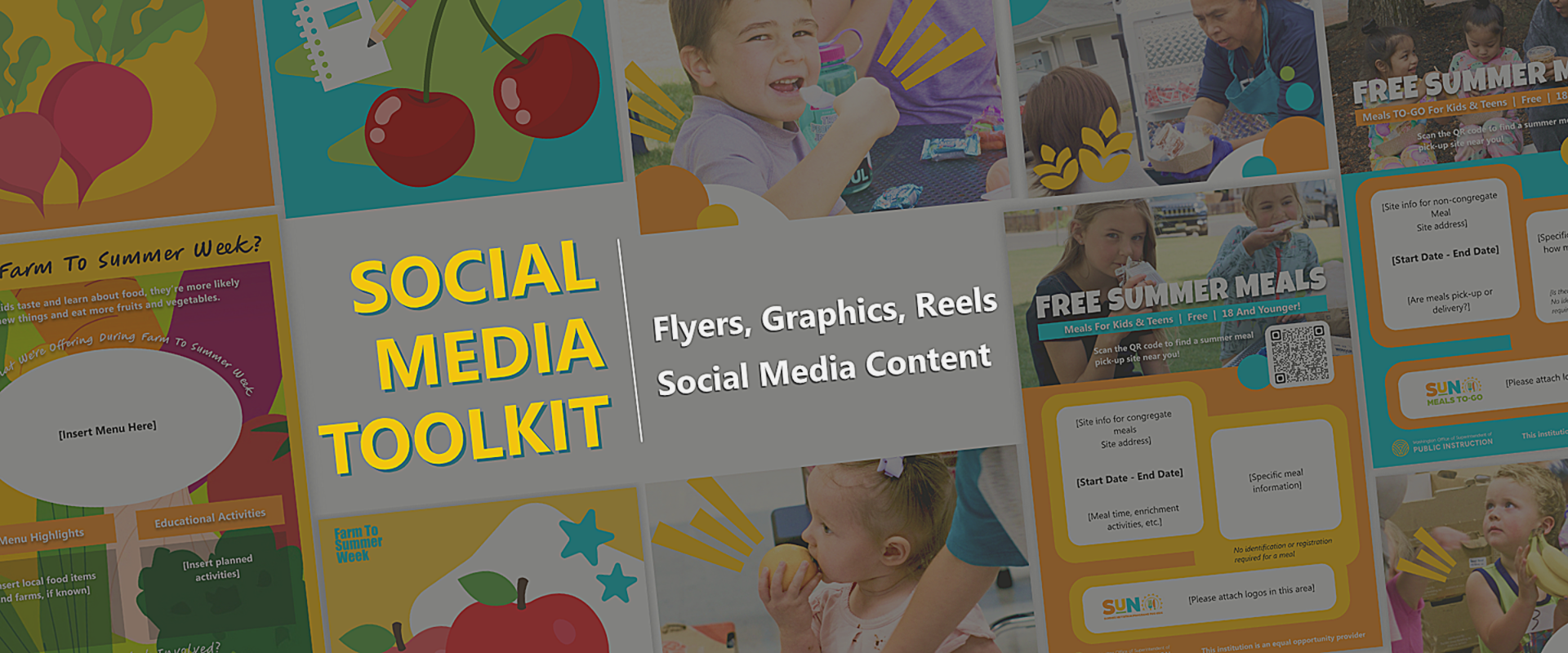 social media and template examples