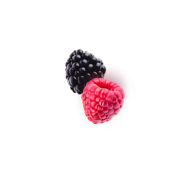 Blackberry and Raspberry