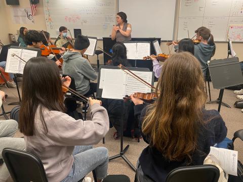 Orchestra class