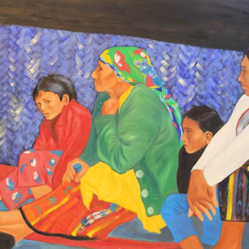 Guatemalan Family by C. Miller