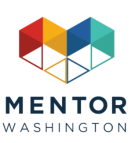 Mentor Washington Logo multi color boxes 