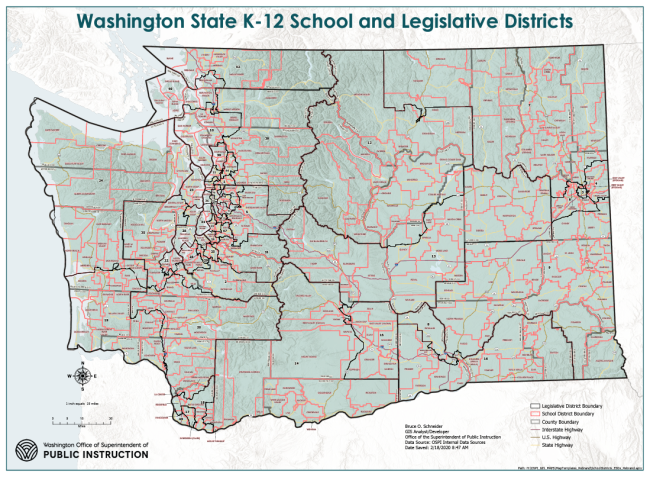 Schools and Legislative Districts