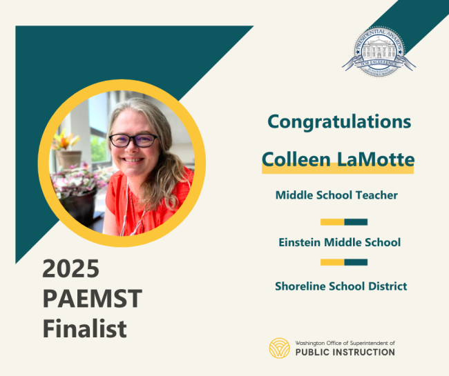 Image showing 2025 Paemst finalist Colleen LaMotte