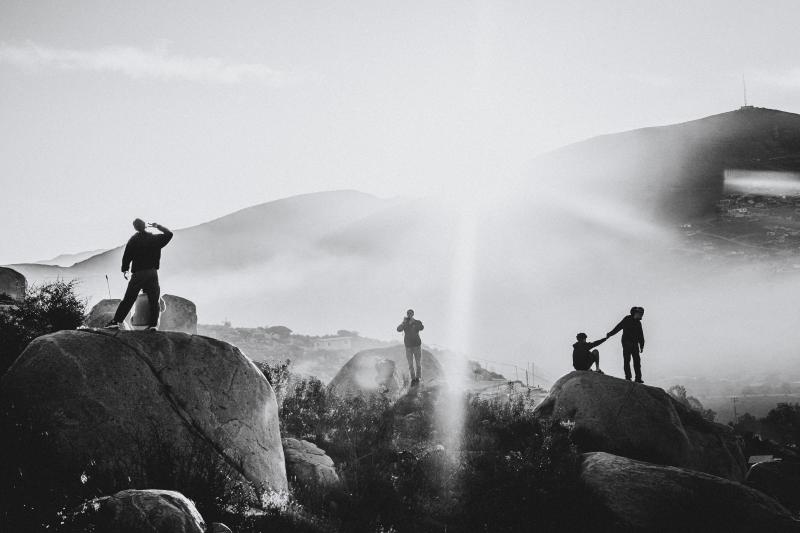 In Tijuana, I stood above a valley where the fog settled so deeply it felt like I was above the world. In this "borderland,"