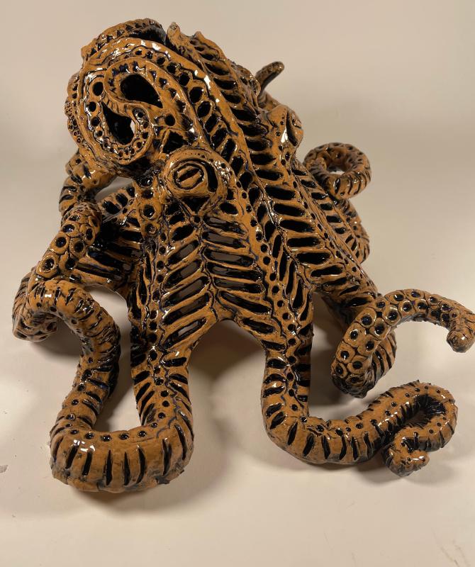 ceramic octopus