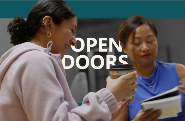 Open Doors graphic