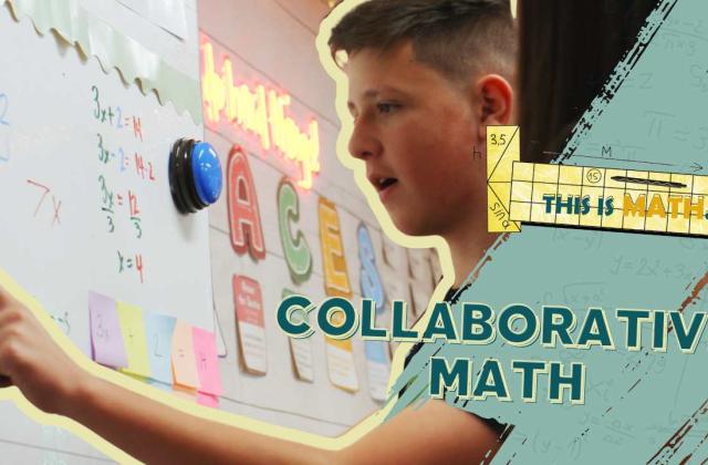 Collaborative math graphic